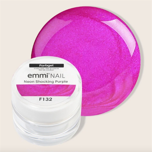 Color Gel Neon Shocking Purple  - F132 *Vegan